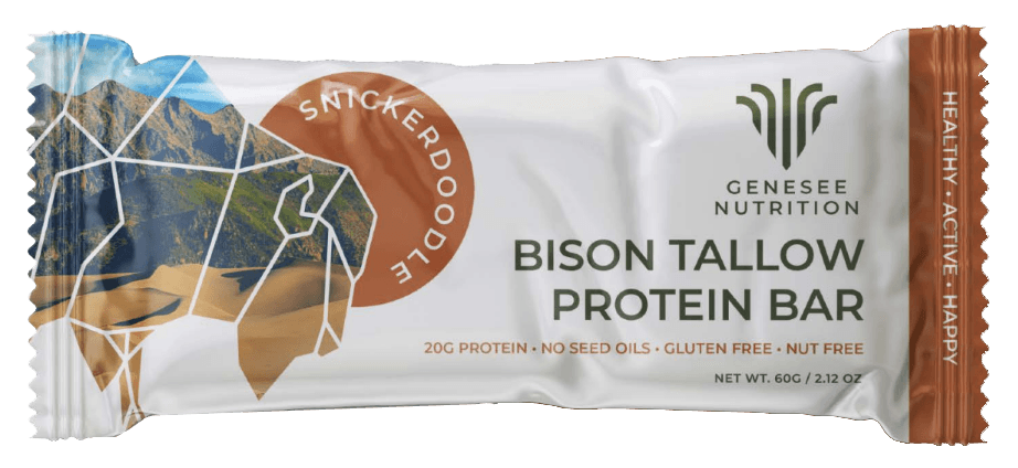 Snickerdoodle Bison Tallow Protein Bar